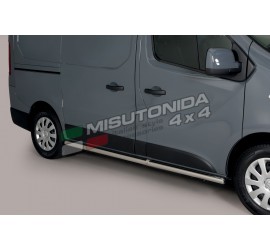 Side Protection Renault Trafic L1 (With Inox Caps) TPS/383/IX
