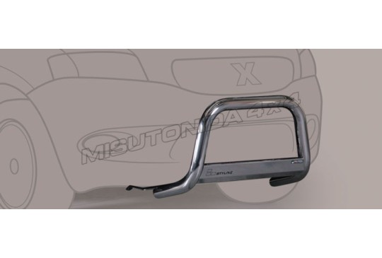 Bull Bar MED/K/66/IX 1997 - 2001 Mitsubishi L200 TDi Club Cab/DC