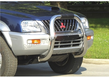 Bull Bar BIG/1200/IX 2002 - 2006 Mitsubishi L200 TDi Club Cab/DC 
