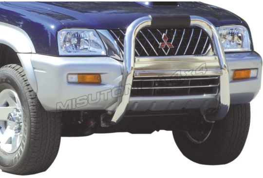 Bull Bar RAMM/0120/IX Mitsubishi L200 TDi Club Cab/DC 