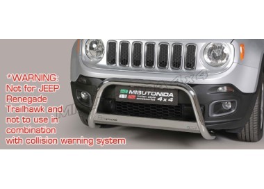 Bull Bar EC/MED/376/IX Jeep Renegade 2014/2017
