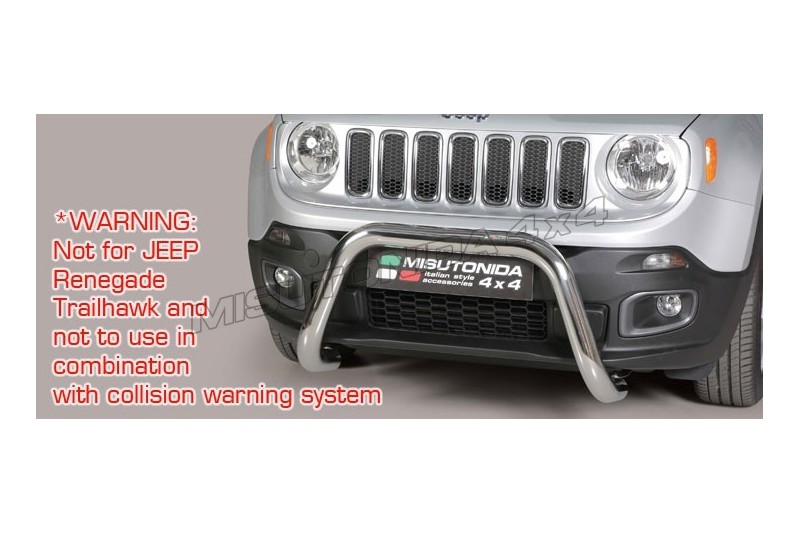 Bull Bar EC/SB/376/IX Jeep Renegade 2014/2017
