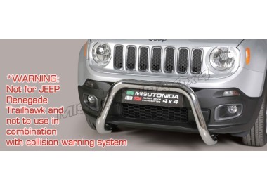 Bull Bar EC/SB/376/IX Jeep Renegade 2014/2017