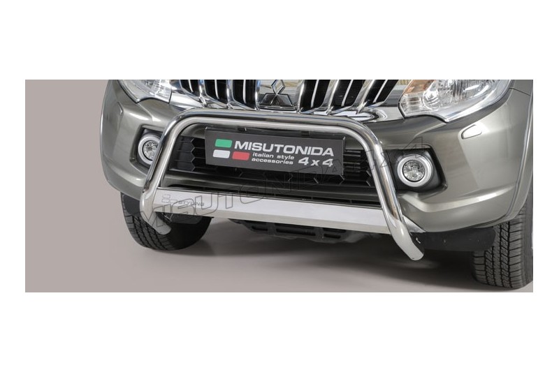 Bull Bar EC/MED/K/390/IX 2015 - 2018 Mitsubishi L200 Double Cab