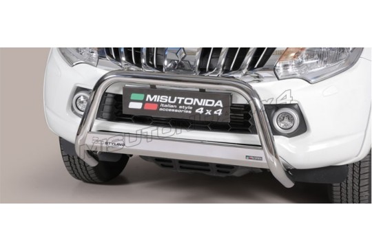 Bull Bar EC/MED/390/IX 2015 Mitsubishi L200 Club Cab 