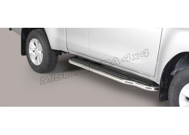 Side Steps Misutonida P/418/IX 2016 - Toyota Hi-Lux Extra Cab 