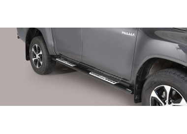 Side Steps Misutonida DSP/418/PL 2016 - Toyota Hi-Lux Extra Cab 