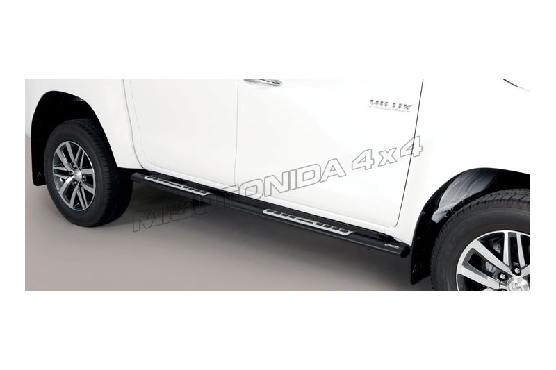 Side Steps Misutonida DSP/410/PL 2019 - 2020 Toyota Hi-Lux Double Cab 