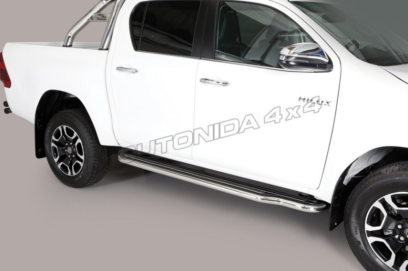 Side Steps Misutonida P/410/IX 2021- Toyota Hi-Lux Double Cab 