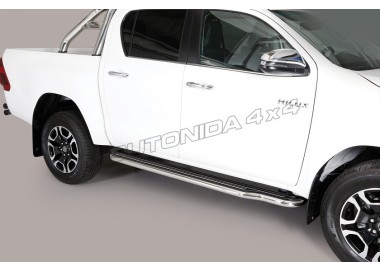 Side Steps Misutonida P/410/IX 2021- Toyota Hi-Lux Double Cab 