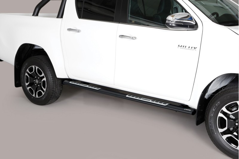 Side Steps Misutonida DSP/410/PL 2021- Toyota Hi-Lux Double Cab 