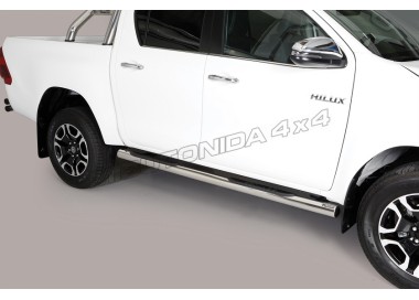 Side Steps Misutonida GP/410/IX 2021- Toyota Hi-Lux Double Cab 