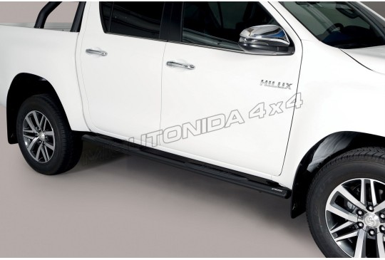Side Steps Misutonida GPO/410/PL 2021- Toyota Hi-Lux Double Cab 