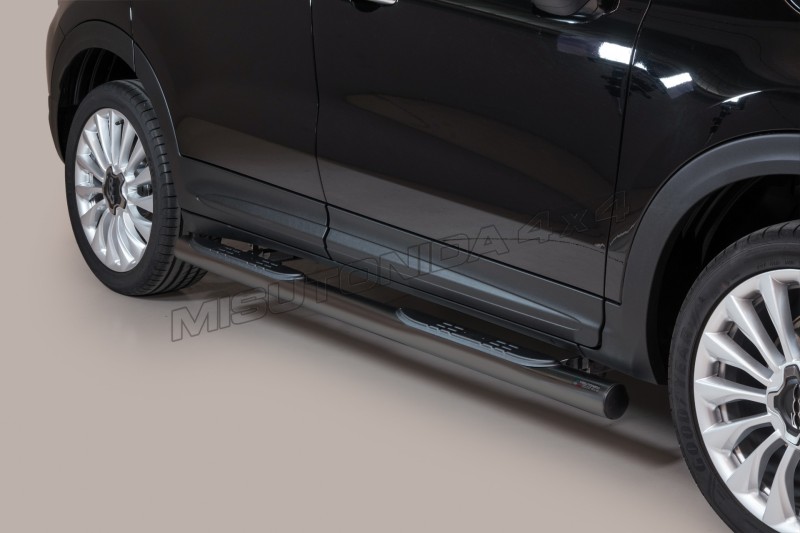 Side Steps Misutonida GP/393/PL Fiat 500 X 2015/2018