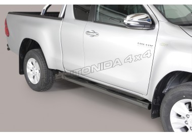 Side Steps Misutonida GP/418/PL 2016 - Toyota Hi-Lux Extra Cab 